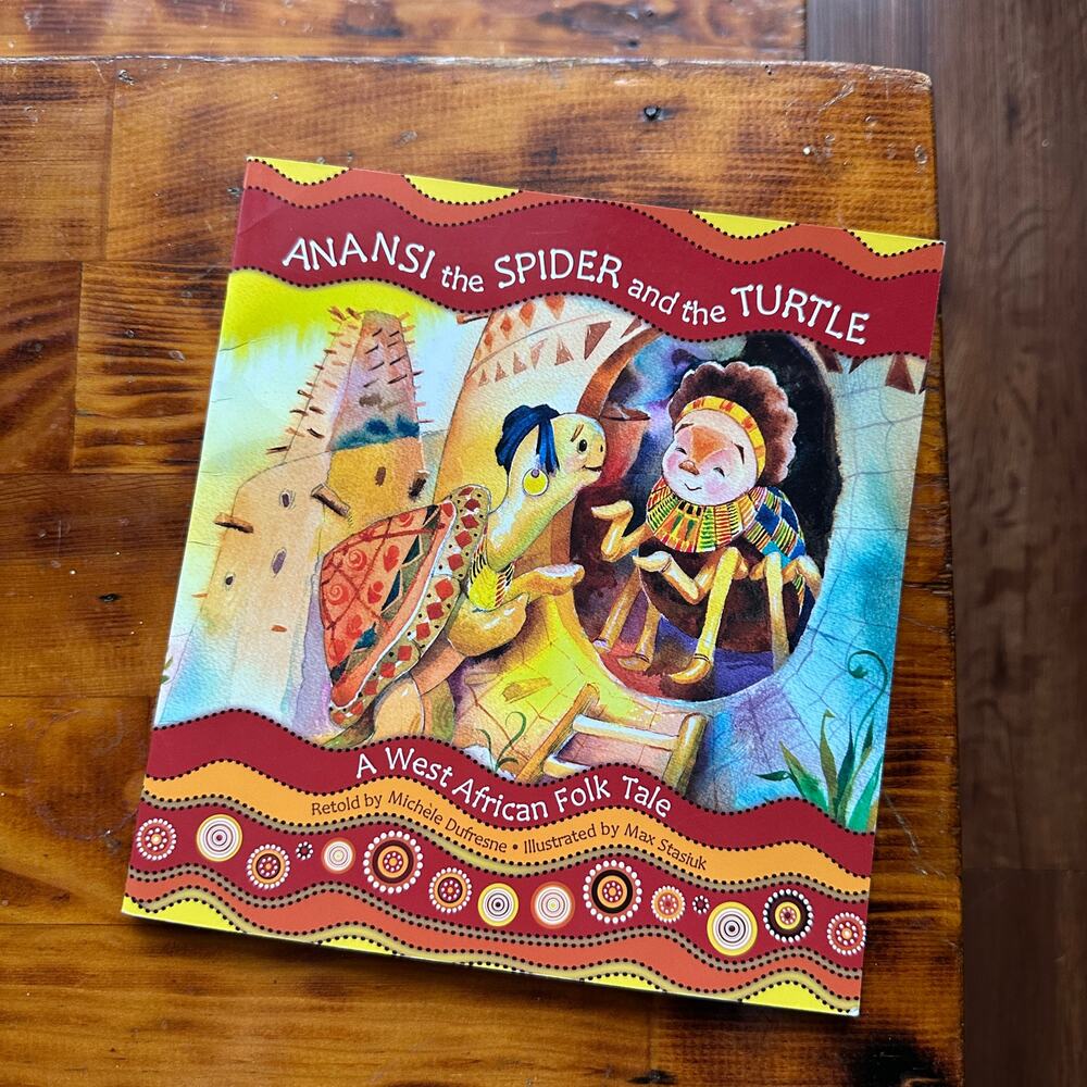Anansi The Spider And The Turtle A West African Folk Tale Hardcover Book